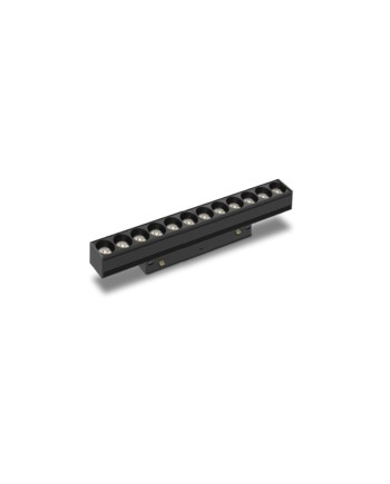 MAGNETO * MODULO LINEAL COB DIFUSOR 12W NEGRO 2700K TRIAC